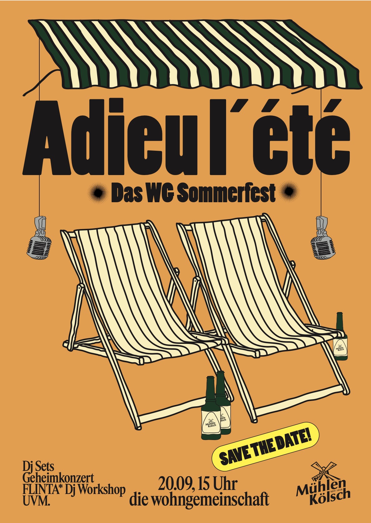 Adieu l'été -  Das WG-Sommerfest